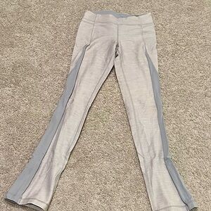 Lululemon mid rise Gray Flared Leggings